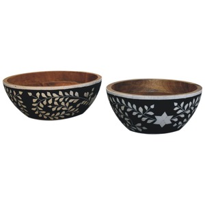 Supports de bol en nacre de luxe, style Art déco incrusté de bois, résistant à la chaleur, pour le Ramadan, l'Aïd, fête, pour gâteau, support à chocolat - Product Image 3