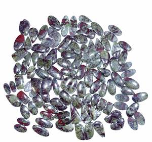 AAA + Qualité Naturel Dragon Bloodstone Jasper Paire Meilleure Qualité Lâche Cabochon Pierres Précieuses En Gros Quartz Guérison Bijoux - Product Image 3