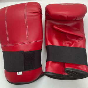ถุงมือชกมวยหนังแท้ราคาส่งถูก คุณภาพระดับมืออาชีพ สำหรับศิลปะการต่อสู้ รับสกรีนโลโก้ - Product Image 1