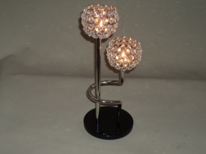 Portavelas Votivo de Cristal con Acabado en Níquel y Diseño Personalizado, Portavelas Votivo de Cristal y Metal para Velas de Té, Superventas - Product Image 3