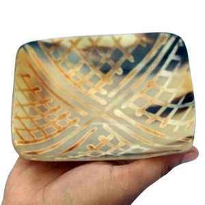 ถาดเสิร์ฟพร้อมเขาวัววัว/วัว/ฮอร์นแบบปรับแต่งได้ถาดโลโก้เขาควายแท้สำหรับสถานรับเลี้ยงเด็กในโอกาสที่ได้รับความนิยม - Product Image 3