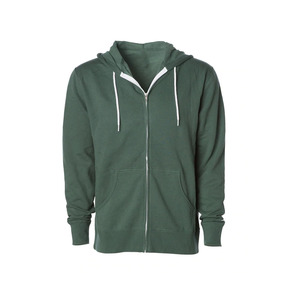 Sweat à capuche oversize personnalisé pour homme, hiver, léger, respirant, imperméable, polyester/coton, sport - Product Image 5