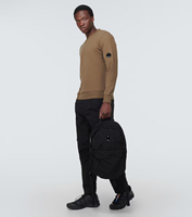 Pull tricoté surdimensionné léger de qualité supérieure 100 % coton molletonné anti-rétrécissement anti-boulochage anti-plis décontracté