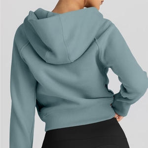 Sudaderas de entrenamiento para mujer con impresión de logotipo bordado personalizado y personalización de etiquetas para ropa de fitness y estilo de vida - Product Image 5