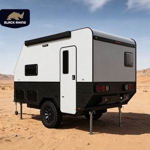 Remolque de Camping de Nuevo Diseño a Bajo Precio <span class=keywords><strong>con</strong></span> Baños Separados, Caravana Recién Llegada para Viajes y Camping - Product Image 1