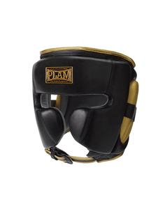 Top Premium professionnel en cuir de vachette Muay Thai Headguard Protection de la tête de boxe de haute qualité - Product Image 1