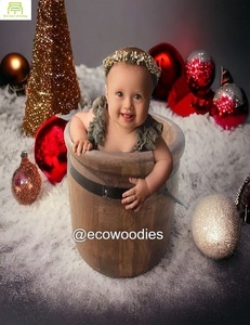 อุปกรณ์ประกอบฉากถ่ายรูปเด็กทารกแรกเกิดออตโตมันทำด้วยมือเป็นมิตรกับสิ่งแวดล้อม - Product Image 1