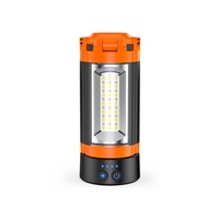 Lanterne de camping en plein air avec trépied pliable à 360 degrés LED lampe de travail crochet de suspension batterie externe lampe de camping portable