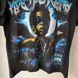 Camiseta de Diseño para Hombre Life Hustler, de Algodón Grueso, Transpirable, Estilo Urbano - Product Image 5