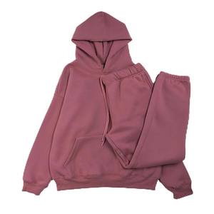 Survêtement personnalisé en molleton de coton épais-Ensemble sweat à capuche et jogging surdimensionnés pour hommes avec survêtement de haute qualité - Product Image 4