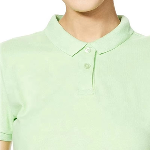Chemises polo pour femmes 100% coton, séchage rapide et respirantes, teinture unie, style décontracté, design uni, chemises polo 2026 - Product Image 3