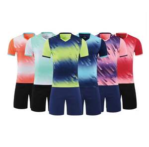 Kits de fútbol personalizados Conjunto completo Kit de fútbol Camiseta de fútbol Ropa de fútbol Sublimación Uniforme de fútbol Camisetas transpirables para fútbol - Product Image 4