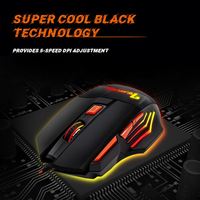 Souris de jeu 7D imperméable en caoutchouc écologique avec tapis de souris, logo personnalisé, fournisseur chinois JERTECH GP10