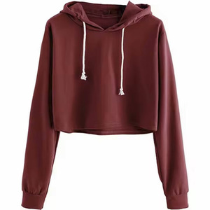 Sudadera con capucha de manga larga para mujer personalizada de alta calidad, jersey de Color sólido, nueva llegada, Sudadera con capucha estampada con tinte de corbata - Product Image 4