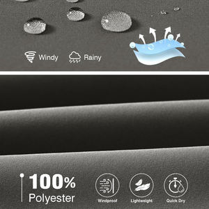 Veste coupe-vent sur mesure en gros, fermeture éclair, imperméable, légère, pour hommes, course à pied, extérieur, style classique, veste tendance pour hommes - Product Image 6