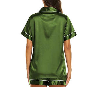 Conjunto de ropa de dormir para mujer, conjunto de ropa informal para el hogar para uso diario, conjunto de pantalones cortos transpirables para mujer - Product Image 2