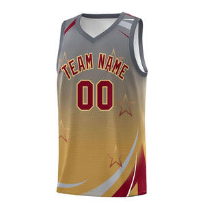 Ropa de calle sublimada personalizada Jersey bordado Patten Logo diseño Streetball Jersey últimas camisetas de baloncesto callejero personalizadas - Product Image 5