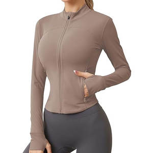 Veste de golf d'hiver pour femmes, élégante, coupe-vent, col montant, tricotée, pour les terrains de golf, la pratique, les sports de plein air et le quotidien - Product Image 1