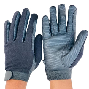 ถุงมือขี่มอเตอร์ไซค์สำหรับผู้ชายหนังสังเคราะห์สีดำแบบสวมเต็มนิ้วระบายอากาศกันลื่นขนาดต่างๆปรับแต่งได้สำหรับฤดูร้อน - Product Image 1