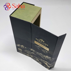 Customized Recyclable Grey Board Art Paper Boxes Rigid Kraft Embossing Varnishing Stamping Offset Foil Flap <b>Open</b> Design Matt - Product Image 6