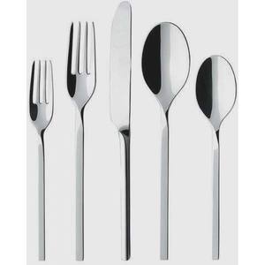 Vajilla de acero inoxidable elegante, juego de cubiertos de metal de diseño personalizado plateado, proveedor al por mayor, el mejor exportador indio - Product Image 3