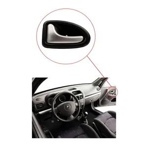 Manija de Puerta Interior Izquierda Cromada Kaya Plastik para Clio 2 OE 8200641120 Turquía - Product Image 4