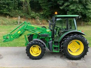 Tracteur agricole Original Johnn Deeere 5100M, tracteur agricole assez utilisé avec chargeur frontal 543R 4x4 en Stock maintenant - Product Image 6