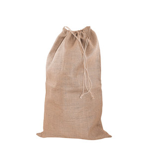 Sacs de pochette en toile de jute naturelle de très grande taille pour les courses, l'épicerie, l'utilisation quotidienne, sacs fourre-tout de haute qualité faits à la main en matériau pur - Product Image 1