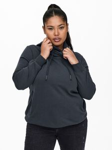Sudaderas con capucha de cuello alto de 400GSM para mujer, personalizables con logo, de felpa francesa, en blanco - Product Image 6