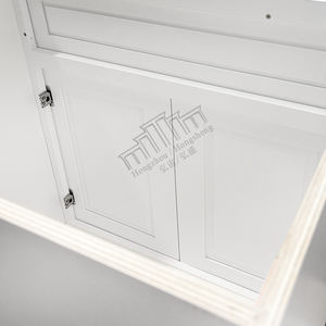 Elegante Mobile da <span class=keywords><strong>Bagno</strong></span> in Legno Bianco Stile Shaker RTA per Ristrutturazioni di Appartamenti, 91,4cm*L107,6cm*A53,3cm Senza Piano d'Appoggio - Product Image 6