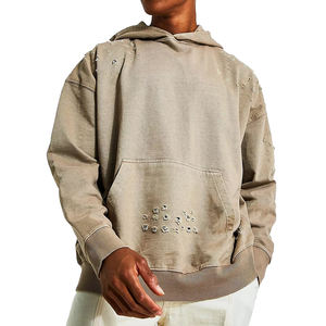 Sudaderas Lisas de Invierno de Alta Calidad, 100% Algodón, Estilo Urbano, Transpirables, Diseño Personalizado, Venta al Por Mayor - Product Image 1