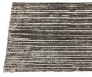 Alfombra de viscosa antideslizante con diseño de rayas modernas de lujo, azulejos de alfombra de estilo de bucle y corte atractivos para la decoración del hogar - Product Image 1