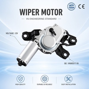 <span class=keywords><strong>Motor</strong></span> de Limpiaparabrisas Trasero de 12V para VW <span class=keywords><strong>Golf</strong></span> V Passat OE 1K6955711B - Product Image 1