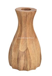 แจกันเหล็กสีขาวลายแตกสไตล์โมเดิร์น ดีไซน์ร่วมสมัย ยี่ห้อ IHA ผลิตในอินเดีย เหมาะสำหรับงานแต่งงาน ตกแต่งบ้าน วางบนโต๊ะ ขายส่ง - Product Image 3