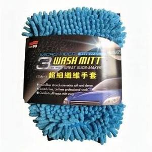 Gant de lavage de voiture en chenille pour le polissage Vente à chaud Gant en microfibre non allergène SOFT99 JP - Product Image 2