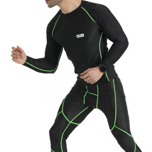 Quick Dry Activewear Shirt Manufacturer Blank Gym Fitness Sport Compression Full Sleeves Shirts - Product Image 2