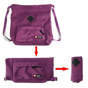 กระเป๋าเป้สะพายหลังแบบหูรูดกันน้ำสำหรับผู้ชายกระเป๋าออกกำลังกายกลางแจ้ง & กระเป๋าเดินทางสำหรับออกกำลังกายและว่ายน้ำ-กระเป๋าสะพายไหล่ - Product Image 4