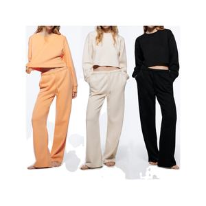 Vente en gros de survêtements de créateurs pour femmes survêtement respirant pour femmes deux pièces survêtement pour femmes survêtement 2026 - Product Image 4