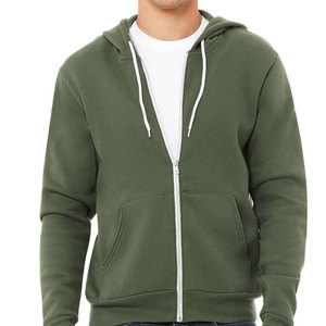 Alta calidad Precio barato Unisex Zip Hoodie Hombres Mujeres Niño Niña Slim Fit Sudaderas con capucha de manga larga - Product Image 2