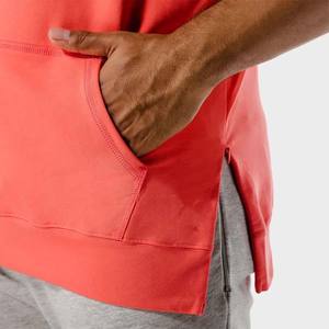 ¡Novedad de 2025! Sudadera con capucha de entrenamiento de gimnasio para hombre, camisetas sin mangas tejidas con capucha de talla grande, ropa de culturismo sin mangas - Product Image 6