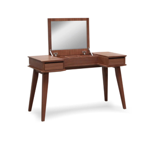 โต๊ะเครื่องแป้ง Vassa พร้อมกรอบไม้สักโต๊ะแต่งตัวทันสมัยและใช้งานได้จริงสำหรับเฟอร์นิเจอร์บ้านและห้องนอน - Product Image 2