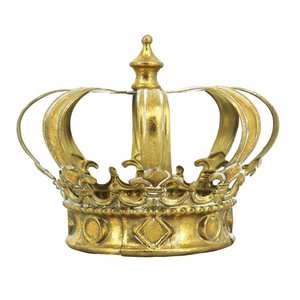 Couronne en métal Décoration royale et élégante Matériau de haute qualité Idéal pour la décoration de bureau à domicile et d'événement de luxe - Product Image 3