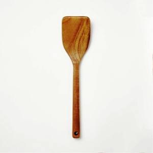 ไม้อะคาเซียช้อนแข็งไม้มะม่วงสีน้ำตาลชุดเซ็ตสลัดไม้2อันชุดเซ็ท2อันทำด้วยมือไม่เหมือนใคร - Product Image 2