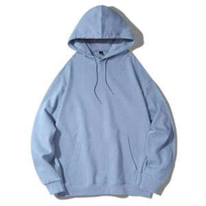 Sudadera Casual para Hombre 100% Algodón, Personalizada, 300 Gsm, Tinte Liso, Talla Grande, para Otoño, Venta al Por Mayor - Product Image 5