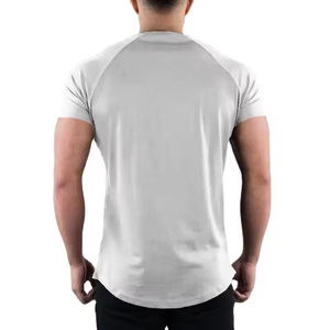 T-shirt unisexe personnalisé grande taille à manches courtes, respirant, style streetwear, en toile de coton lavée, coupe ample, épaules tombantes - Product Image 4