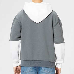 Sudadera con Capucha de Algodón para Hombre, Estilo Urbano, Personalizable con Logotipo, OEM, ODM, Talla Grande - Product Image 3