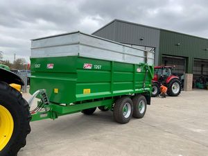 Semirremolque de Cama Baja Hidráulico TRAILER, Aleación de Aluminio, Capacidad de Carga de 25001-30000 kg, Remolque de Camión de Origen DE, 12 m - Product Image 6