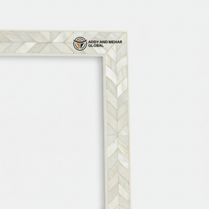 Marco de Fotos Artesanal de Nácar, Estilo Costero, con Incrustaciones de Conchas, para Decoración del Hogar, en Venta - Product Image 2