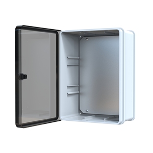 Caja de Distribución Impermeable Blanca con Placa de Montaje, Panel de Montaje en Superficie IP65, Carcasa de Plástico ABS - Product Image 3