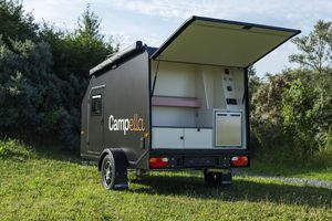 Remolque de Viaje Moderno, Caravana Todoterreno, Remolque de Camping Ligero e Impermeable - Product Image 6